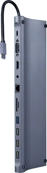 GEMBIRD USB TYPE-C 11-U-1 MULTI-PORT ADAPTER (1 / 2)
