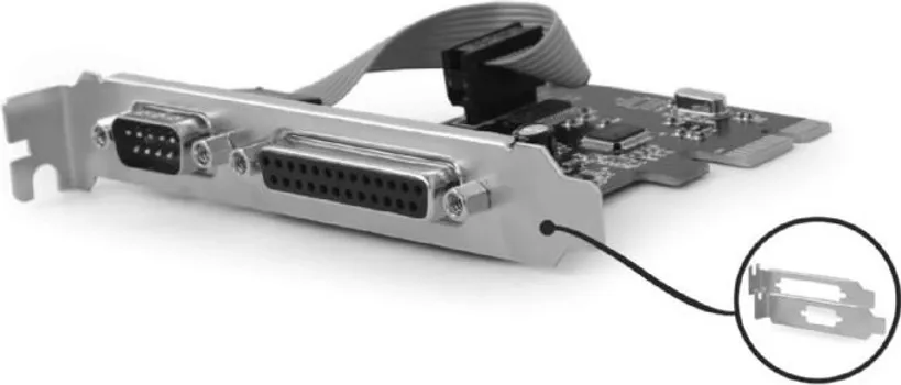 SERIJSKI PORT + LPT PARALEL PORT PCI-EXPRESS (1 / 3)