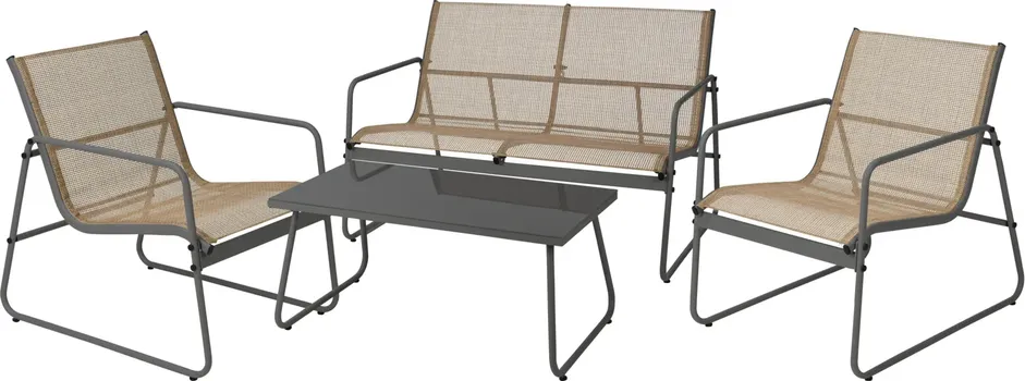 CEROVO BAŠTENSKA GARNITURA 4/1 ANTHRACITE (1 / 1)
