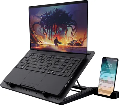TRUST GXT 1125 QUNO LAPTOP COOLING STAND, 5 FANS [17in] (10 / 10)
