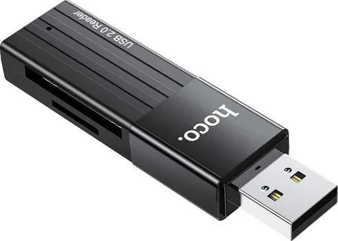 HOCO. ČITAČ KARTICA, 2U1, USB - HB20 MINDFUL (2 / 3)