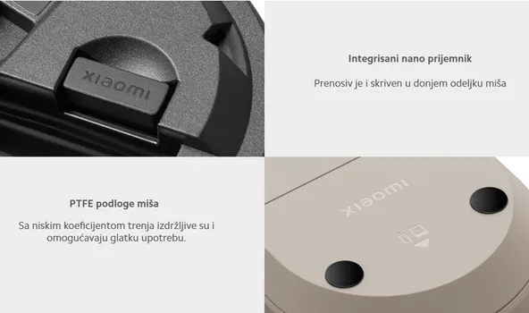 XIAOMI WIRELESS MOUSE 2 LITE MIŠ CRNI (BHR8916GL) (1 / 7)