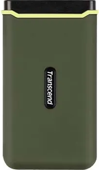 TRANSCEND EKSTERNI SSD 500GB ESD380C SERIJA,ANTI-SHOCKTYPE C,2000/2000 MBS,MILITARY GREEN (2 / 2)