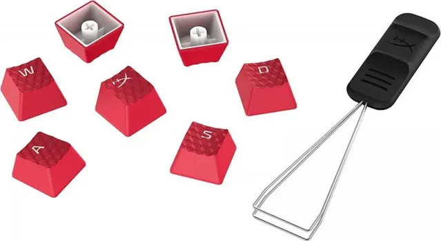 HYPERX KEYCAPS - RUBBER KEYCAPS - RED (1 / 3)