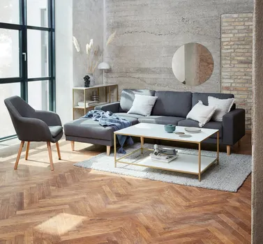 JYSK UGAONA GARNITURA EGENSE TAMNO SIVA (3 / 6)