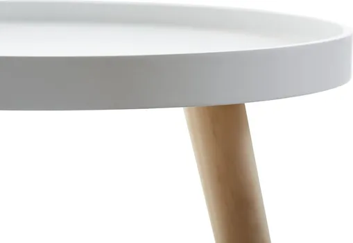 JYSK STOČIĆ BAKKEBJERG Ø40 CM BIJELA/NATUR (2 / 13)