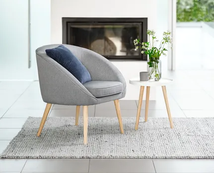 JYSK STOČIĆ BAKKEBJERG Ø40 CM BIJELA/NATUR (12 / 13)