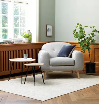 JYSK STOČIĆ NYBO Ø40 CM HRAST/CRNA (4 / 9)