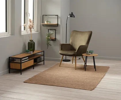 JYSK STOČIĆ NYBO Ø40 CM HRAST/CRNA (7 / 9)