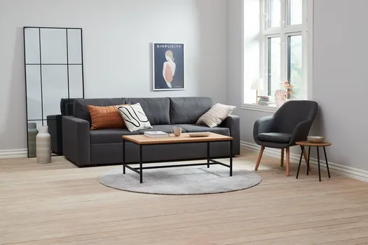 JYSK STOČIĆ NYBO Ø40 CM HRAST/CRNA (9 / 9)