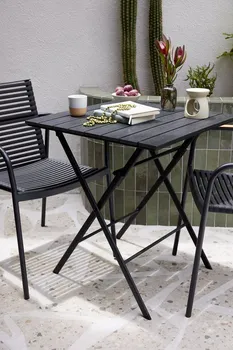 JYSK BISTRO STOČIĆ SANDVIKA 65X65 CRNA (4 / 8)