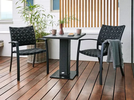 JYSK BISTRO STOČIĆ THY Š60XD60 CRNA (4 / 10)