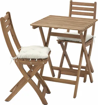IKEA ASKHOLMEN STO I 2 SKLOPIVE STOLICE, SPOLJA (1 / 6)