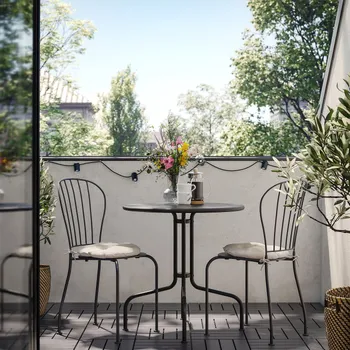 IKEA LÄCKÖ STO I 2 STOLICE, SPOLJA (2 / 4)