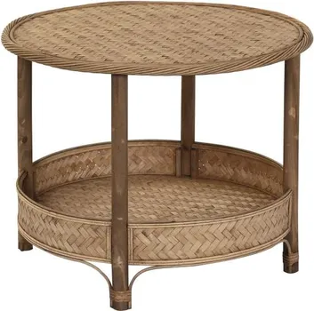 CEROVO URBAN BAMBOO STOČIĆ IZ 2 NIVOA 60X60X47 – NATURAL (1 / 1)