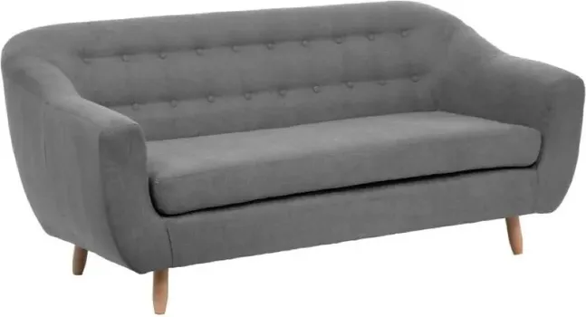 CEROVO RETRO SOFA 184X82X87 CM SIVA (1 / 1)