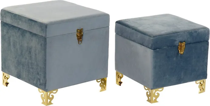 CEROVO CHIC TABURE 40X40X42 SET/2 – PLAVI (1 / 1)