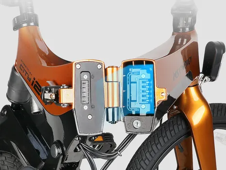 MS ENERGY EBIKE I20 ORANGE BLACK (6 / 8)