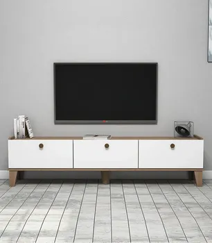 CUNGU KOMODA ZA TV LIDYA OAK/MARBLE 180X32X48 051 (1 / 4)