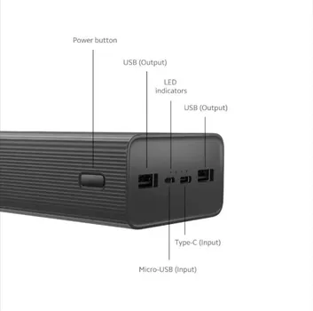 XIAOMI POWERBANK 18W 30000MAH 2X USB-A, 1X USB-C (1 / 3)