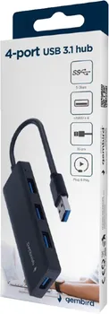 GEMBIRD USB 3.1 (GEN.1) HUB SA 4 PORTA P USB 3.1 HUB SA 4 PORTA SA INTEGRISANIM KABLOM (4 / 4)
