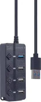 GEMBIRD USB HUB SA 4 PORTA I PREKIDACIMA P NAJBOLJE OD OBA SVIJETA: JEDAN BRZI USB 3.1 (GEN 1) PORT ZA BRZU PODATKOVNU VEZU NA NPR. EKSTERNI HDD TRI USB 2.0 POR (1 / 5)