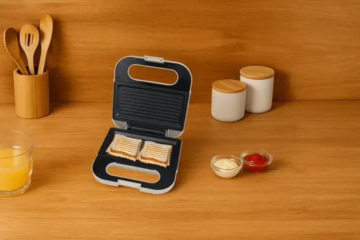 VIVAX TS-750S TOSTER GRIL │ SNAGA 750 W │ SVJETLOSNI INDIKATOR │ PODESIVI TERMOSTAT │ NEPRIJENJAJUĆA POVRŠINA ZA PEČENJE 22X12CM (9 / 9)