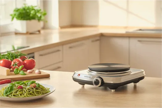 SENCOR SCP 1506SS ELEKTRIČNI REŠO │ PLOČA PREČNIKA 18 CM │ KONTINUIRANO KONTROLISAN TERMOSTAT │ INDIKATORSKA LAMPICA │ PROTIVKLIZNE NOGICE │ SNAGA 1500 W (7 / 10)