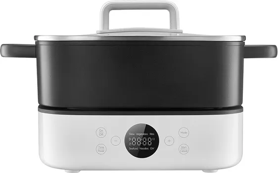 XIAOMI MULTIFUNCTIONAL HOT POT COOKER 6L │ SNAGA 2000W │ 6-NIVOA REGULACIJE TOPLOTE │ KAPACITET 6L │ PODESIVI TAJMER SA ZVUČNIM SIGNALOM │ PREMAZ KOJI NIJE LJEPLJIV │ ODVOJIVI LONAC ZA LAKO ČIŠĆENJE (2 / 5)