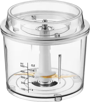 SENCOR SCB 3000WH SJECKALICA │ SNAŽAN MOTOR OD 400W │ PLASTIČNA POSUDA OD 1L │ 2 NOŽA ZA SJECKANJE HRANE │ PROVIDNI POKLOPAC PROTIV PRSKANJA (4 / 11)