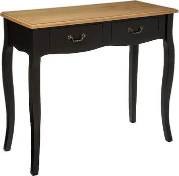ATMOSPHERA STOČIĆ CHRYSA 87X34X78CM SA 2 FIOKE CRNI ATMOSPHERA (1 / 5)