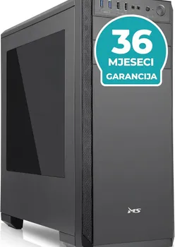 MSGW RAČUNAR CUSTOM I1330, INTEL CORE I3 12100, 16 GB DDR5 RAM, 480GB SSD, 500W NAPAJANJE, FREEDOS, 3 GODINE GARANCIJE (1 / 2)