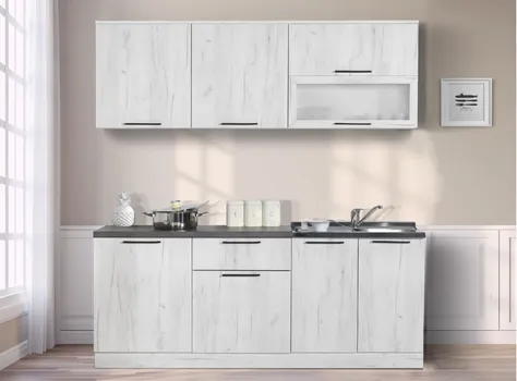 NAMOS BLOK KUHINJA COMFORT SNIJEŽNI HRAST (1 / 2)