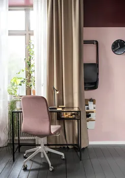 IKEA VITTSJÖ RADNI STO 100X36CM, CRNOBRAON/STAKLO 802.213.52 (6 / 7)