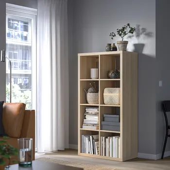 IKEA KALLAX POLICA 77X39X147CM, IMITACIJA HRASTOVINE