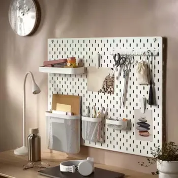 IKEA SKADIS PERFORIRANA PLOČA 76X56CM, BIJELA