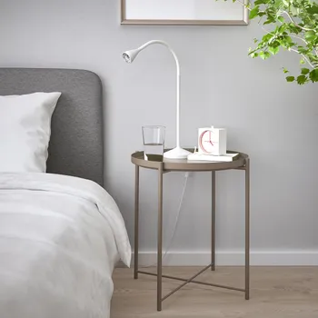 IKEA GLADOM POMOĆNI STO SA POSLUŽAVNIKOM 45X53CM, BEŽ (7 / 9)