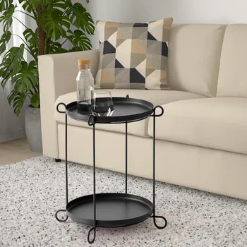 IKEA LIVELYCKE POMOĆNI STOČIĆ SA POSLUŽAVNIKOM 50X54CM (4 / 7)