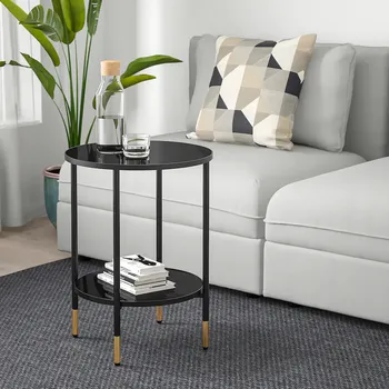 IKEA ASPEROD POMOĆNI STOČIĆ 45CM, CRNA (3 / 7)