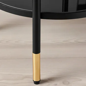 IKEA ASPEROD POMOĆNI STOČIĆ 45CM, CRNA (5 / 7)