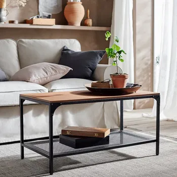 IKEA FJALLBO STO 90X46X46CM STO, CRNA (3 / 5)