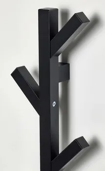 IKEA TJUSIG ZIDNI VJEŠAONIK 78CM, CRNA (4 / 6)
