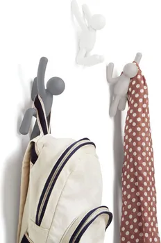 IKEA BUDDY 3/1 SET ZIDNIH VJEŠAONIKA, TAMNOSIVA/BEZ/BIJELA (4 / 13)