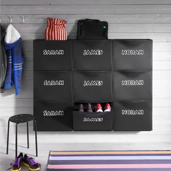 IKEA TRONES CIPELAR 2/1, CRNA, 52X39CM (3 / 6)