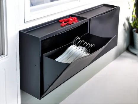 IKEA TRONES CIPELAR 2/1, CRNA, 52X39CM (6 / 6)