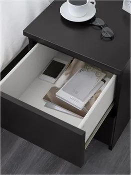 IKEA MALM NOĆNIK, 40X55, VENGE (6 / 12)