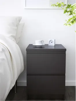 IKEA MALM NOĆNIK, 40X55, VENGE (9 / 12)