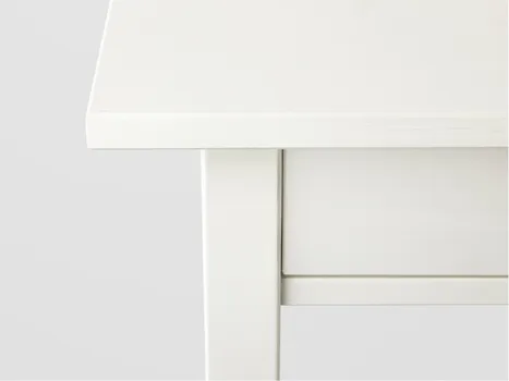 IKEA HEMNES NOĆNIK 46X35X70CM, BIJELA BAJCOVANO (6 / 6)