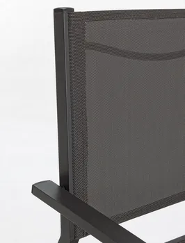 ANDREA BIZZOTTO BAŠT. STOLICA HILDE 60X57X88X65CM ANTRACIT BIZZOTTO (4 / 5)