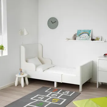 IKEA BUSUNGE DJEČJI PRODUŽIVI KREVET 80X135/200CM, BIJELA